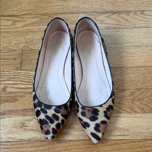 J. Crew Leopard Print Flats